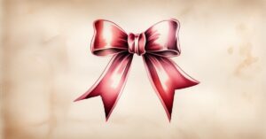 Tatuaż kokardka znaczenie: symbol kobiecości i siły