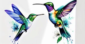 Koliber tatuaż znaczenie: Symbol lekkości, radości i przemiany