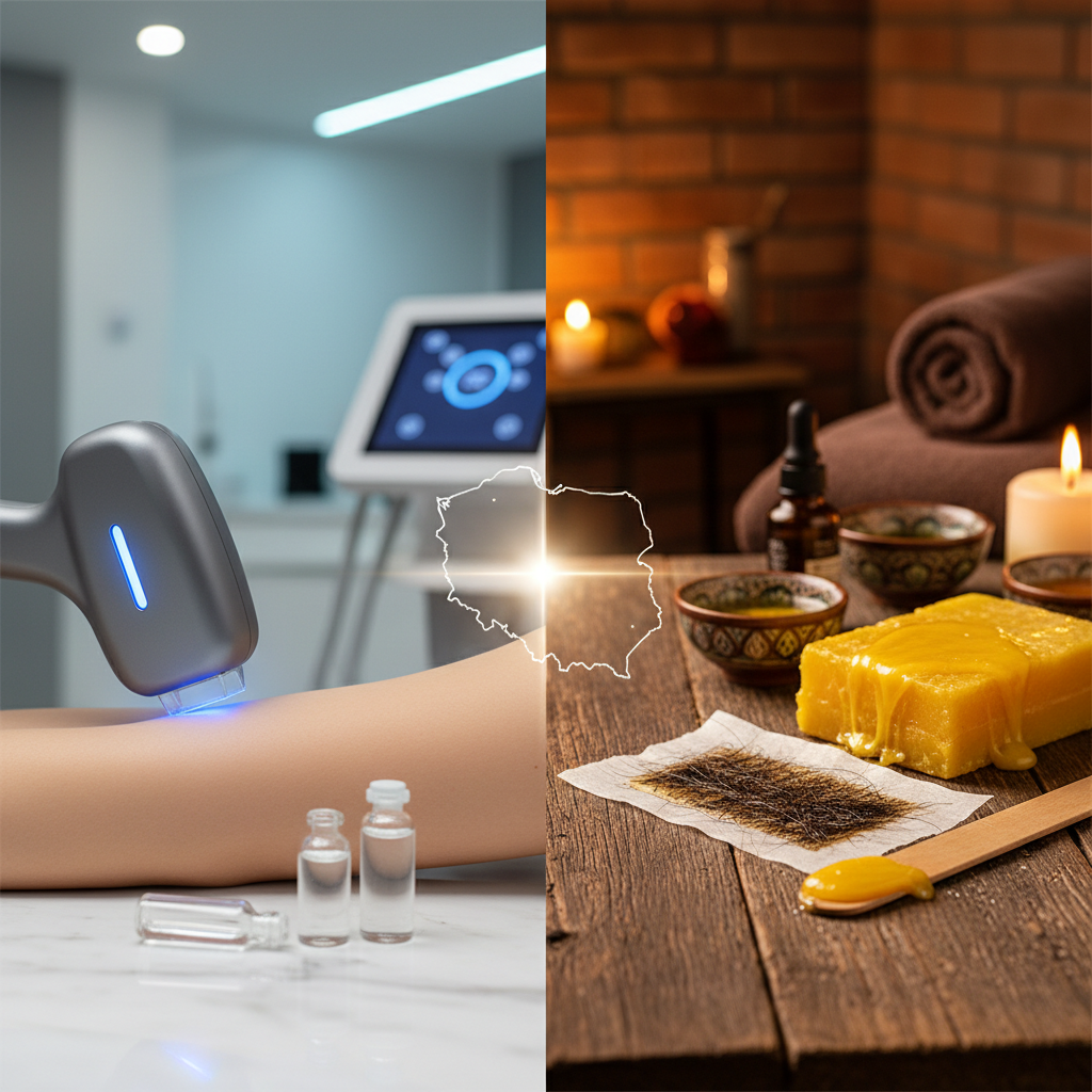 Depilacja laserowa vs. wosk w Krakowie: co wybrać i ile trwa?